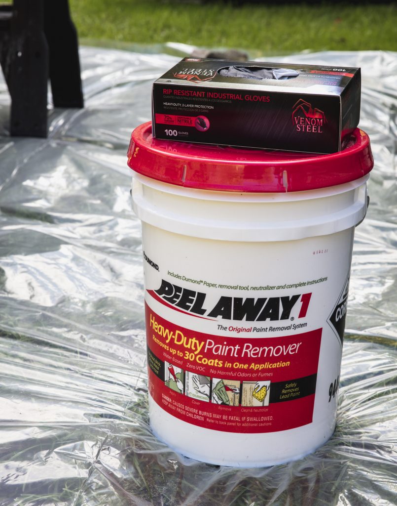 House of Brinson / How to Strip Paint from Doors
