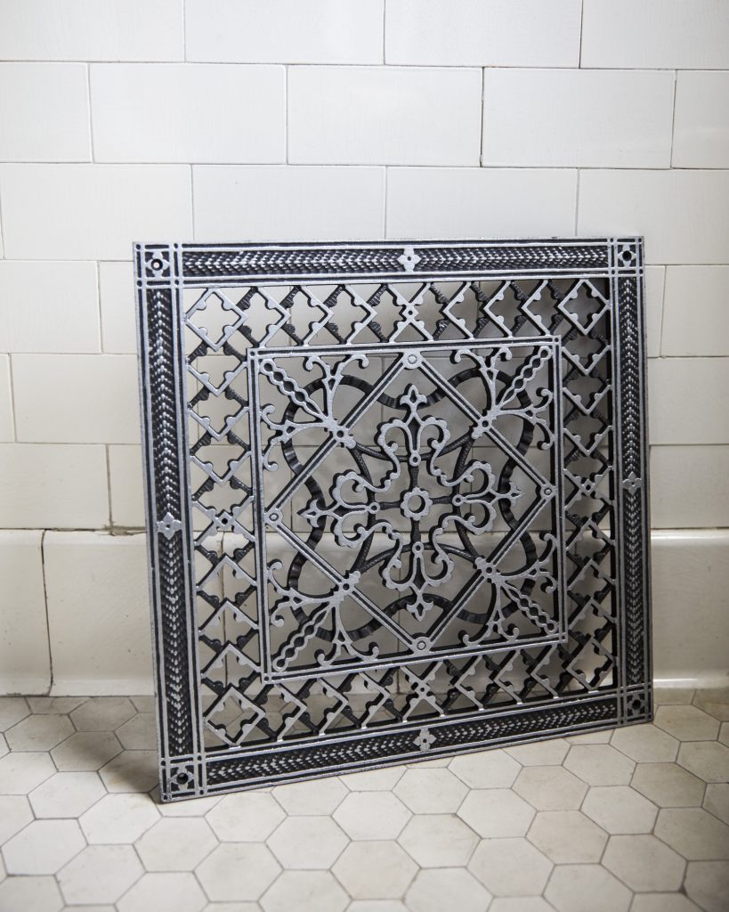 Bathroom Exhaust Fan Cover For Historic, Decorative Bathroom Fan Grille